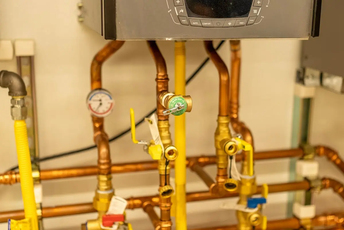 Licensed technician providing Slab Leak Repair for a homeowner in Poteau